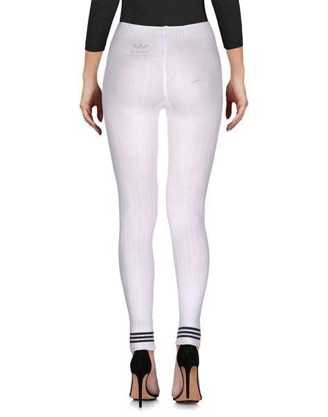 Adidas white leggings